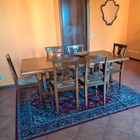 Tavolo Noce + 6 sedie