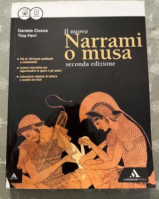 Narrami o musa - mondadori scuola