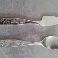 Posate (forchetta + coltello)  design Paul Wirths