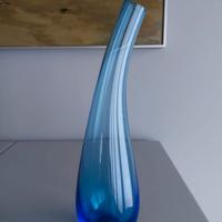 Vaso vintage IKEA azzurro blu