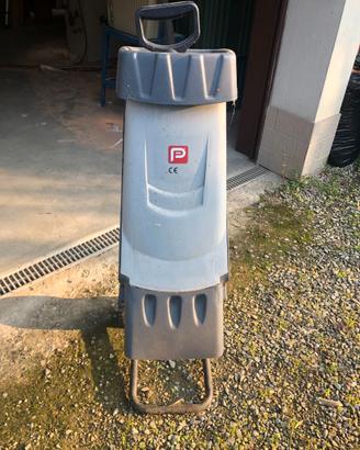 Trituratore da Giardino Elettrico con 2 Lame