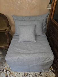 poltrona singola con letto a scomparss