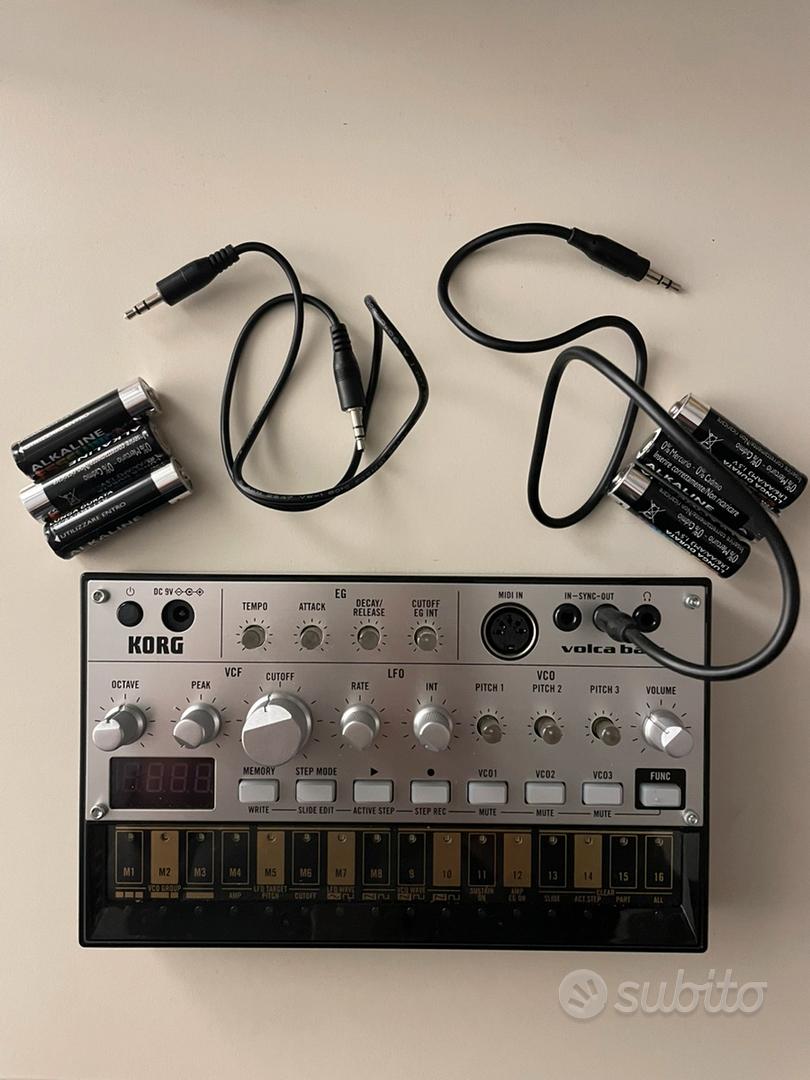 KORG Volca Bass - Come NUOVO + Accessori - Strumenti Musicali In