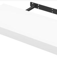 Mensola a incasso muro sospesa MDF bianca 80x25x5