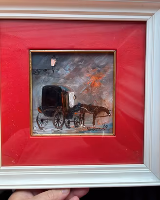 quadro "Carrozza" di Enzo Sozzo