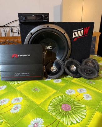 impianto stereo auto