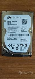 Disco Segate ST500LM021 500gb 2.5" per Notebook e