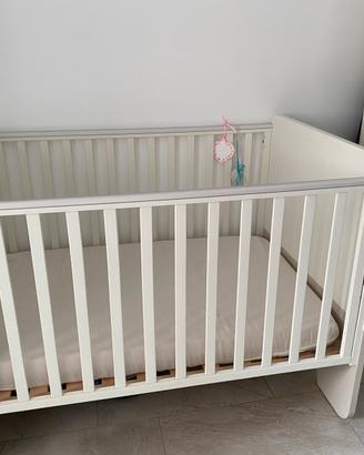 Culla italbaby trasformabile in letto e fasciatoio