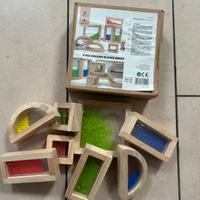 4 giochi legno bambini 2/3 anni