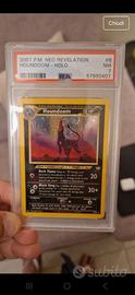 Houndoom psa 7 holo pokemon carta gradata