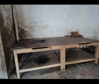 banco da lavoro in legno