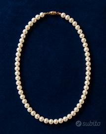 Collana di Perle Elegante  - Bigiotteria Classica 