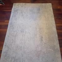 Tappeto grigio/azzurrino 180x120 cm