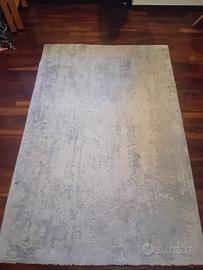 Tappeto grigio/azzurrino 180x120 cm