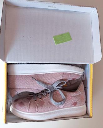 Snakers bambina n. 34 nuove con cartellino
