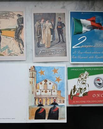 cartoline carabinieri e altro