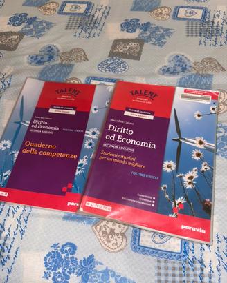 Libri suola Diritto ed Economia+ competenze quad
