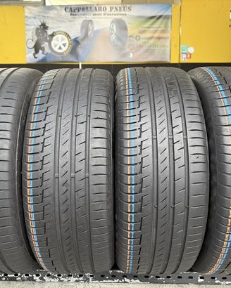 4 Gomme 225/55R19 Continental Estive 80% residui
