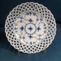Royal Copenhagen blue fluted plate