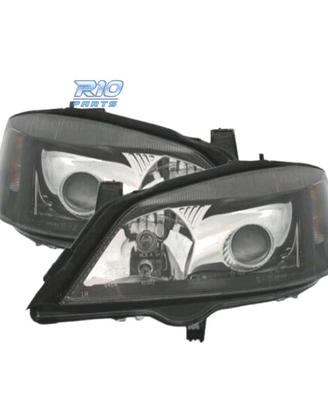 FARI OPEL ASTRA G 97-04 LENTE ABBAGLIO FONDO NERO