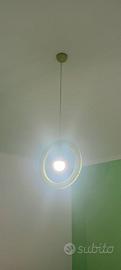 Lampadario cameretta verde