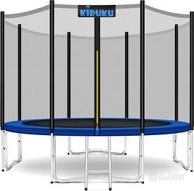 KIDUKU Trampolino, Tappeto Elastico per Giardino