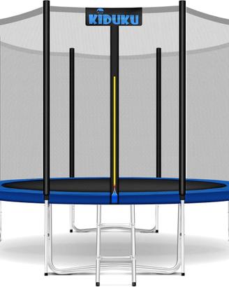 KIDUKU Trampolino, Tappeto Elastico per Giardino