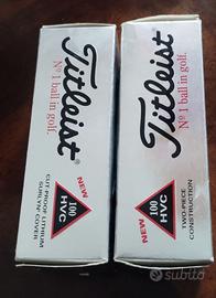 6 palline da golf nuove Titleist