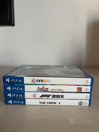 Lotto Giochi Ps4- 4 giochi
