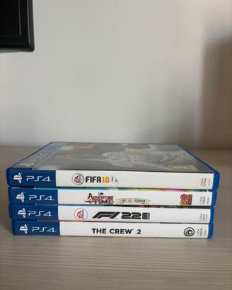 Lotto Giochi Ps4- 4 giochi