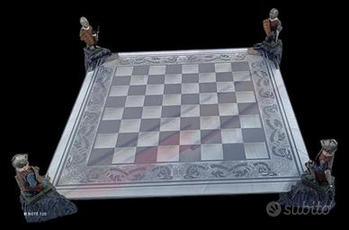 Scacchiera In Vetro Temprato “De Agostini 50x50