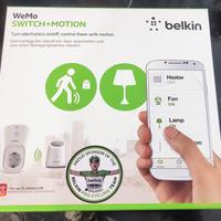 Interruttore smart WeMo con sensore di movimento