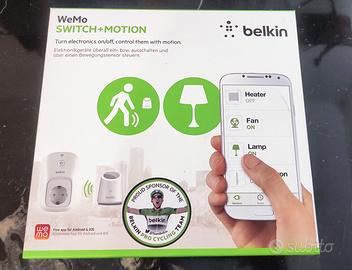 Interruttore smart WeMo con sensore di movimento