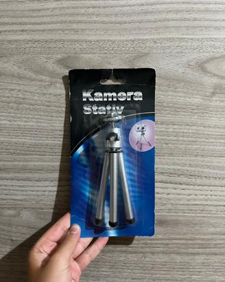 Mini Treppiede per Fotocamera e Smartphone - NUOVO