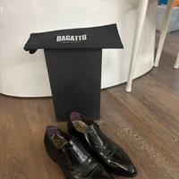 Scarpe uomo Bagatto nere lucide