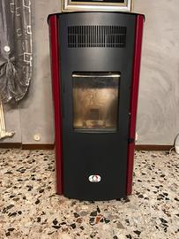 Stufa a pellet 17kw 4 stelle