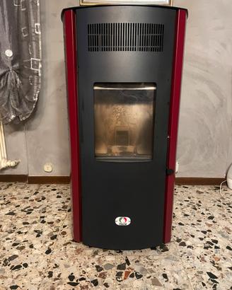 Stufa a pellet 17kw 4 stelle