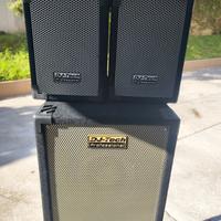 Sistema di amplificazione per DJ DJ Tech Pro 