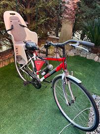 Bici da Passeggio con Seggiolino Bimbo