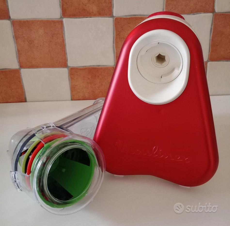 Moulinex Fresh Express Plus Affettatutto Elettrico | 5 Funzioni Di Taglio | 200W | Rosso - Foto 6