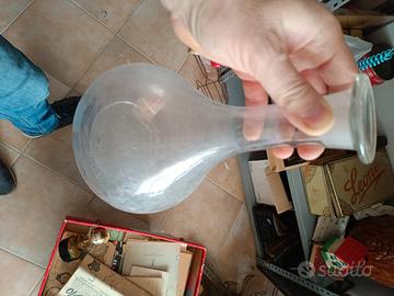 contenitori antichi vetro e rame