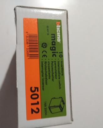 6 Invertitori BTicino Magic 5012