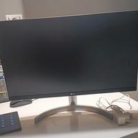 Monitor LG 24" LED IPs 24MK600M-W 
