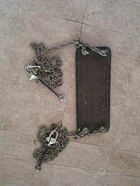 Altalena, componenti senza supporto 