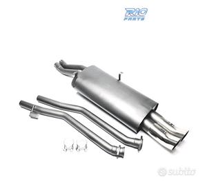 SILENZIATORE DI SCARICO PER BMW SERIE 3 E30 L6 198