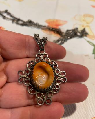 Collana Sarda con amuleto