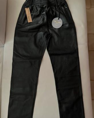 Pantaloni donna in ecopelle