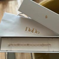 Bracciale Dodo maglie apribili argento dorato