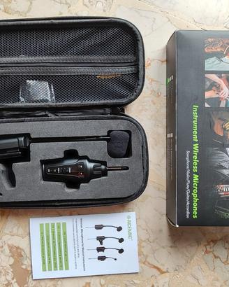 Microfono Wireless per chitarra UHF