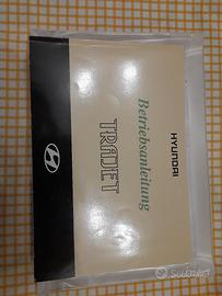 libro uso manutenzione hyundai trajet 